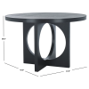 Alfin Rounded Dining Table - Image 3
