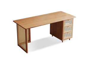 Maya Rattan Desk Table