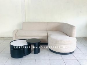 Requel L Shape Sofa Set