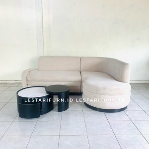 Requel L Shape Sofa Set