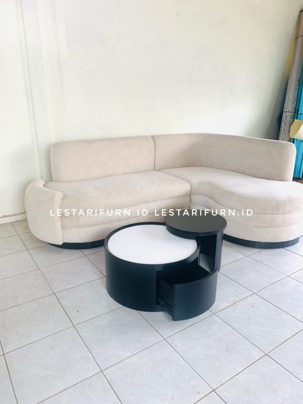 Requel L Shape Sofa Set - Image 4