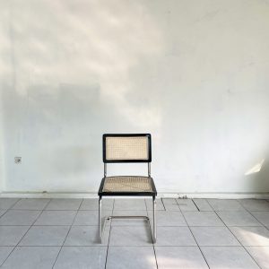 Industrial Rattan Dining Chair