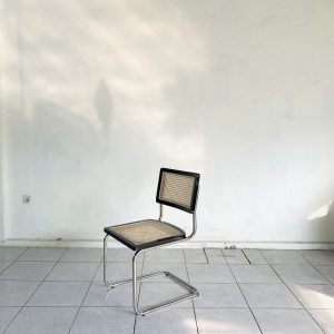 Industrial Rattan Dining Chair