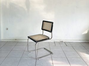 Industrial Rattan Dining Chair