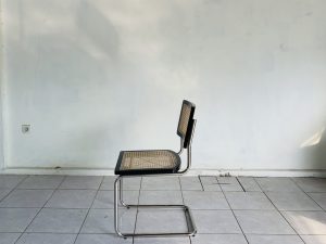 Industrial Rattan Dining Chair