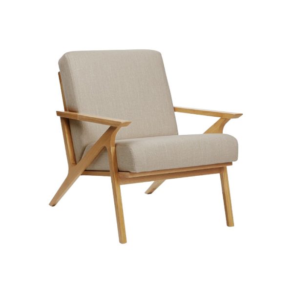 Teak Z Arm Chair