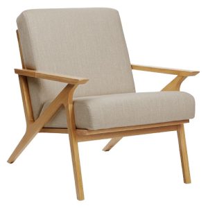Teak Z Arm Chair