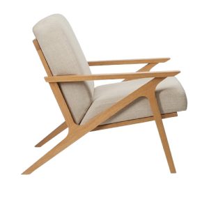 Teak Z Arm Chair
