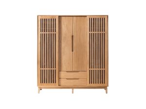 Rhia Teak Wardrobe