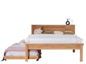 Wakinah sliding teak bed